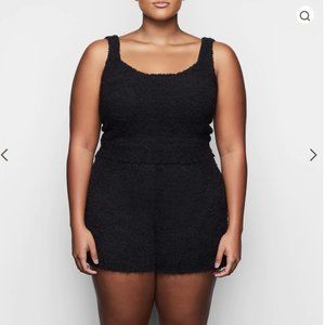 SKIMS - Cozy Knit Shorts in Onyx Size L/XL